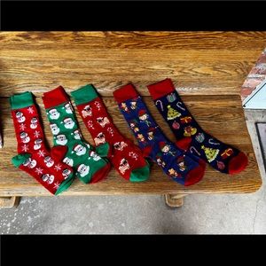 Sock Society Merry Christmas Sock 5-pack.  0148